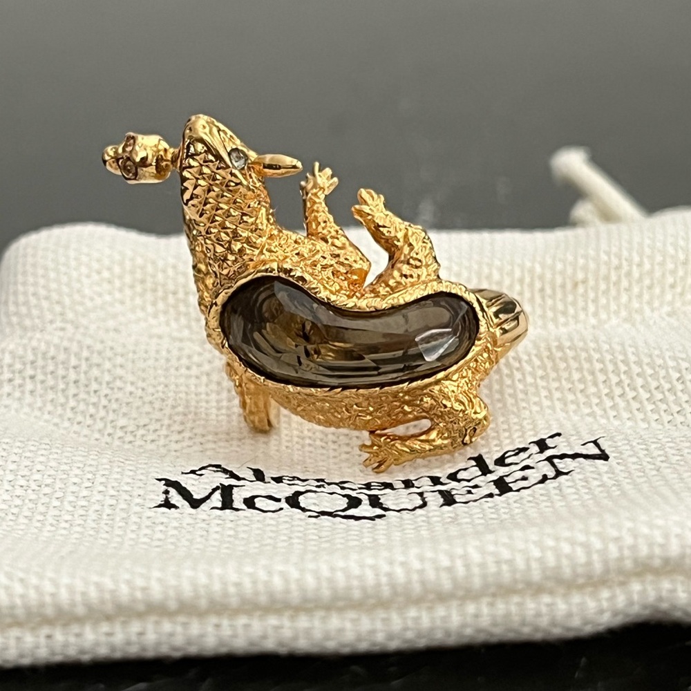 Alexander McQueen Salamander Ring - Picture 4 of 11